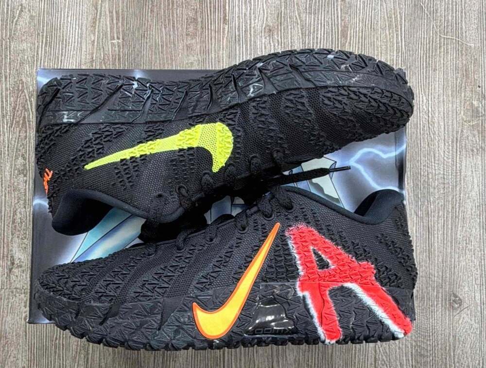 Nike Ja 3 "NY vs NY" Black Neon Yellow Size 10